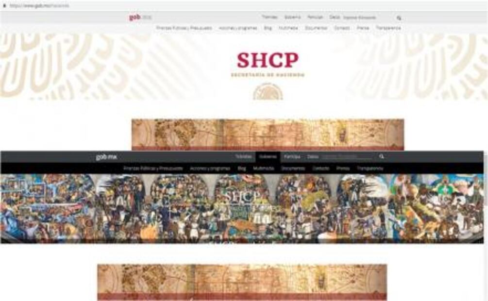Va lento el rediseño y cambio de logo en sitios web de las secretarías
