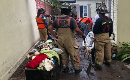 Tormenta en Coacalco dejó 80 viviendas inundadas; no se reportan víctimas