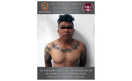 Cae presunto integrante de la banda delictiva de “El Monterrey” en Ecatepec