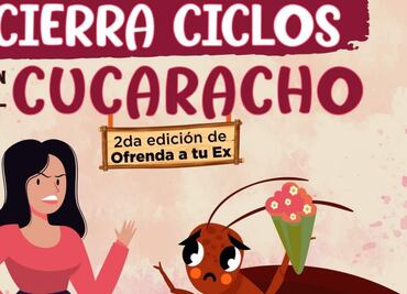 ¡Nombra a una cucaracha como tu ex!; zoológicos de Tamaulipas y Nuevo León lanzan programa para olvidar los malos amores