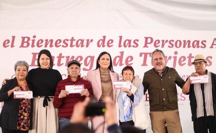 Pensión para adultos mayores alcanzará los 6 mil pesos bimestrales en 2024: Bienestar
