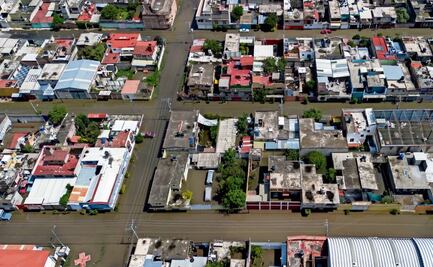 Aumenta el área inundada en Chalco