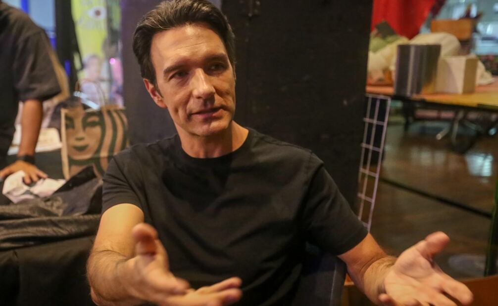 El cantante formó parte del espacio Música pa' mandar a volar, del Vive Latino. Foto: Luis Camacho/ EL UNIVERSAL