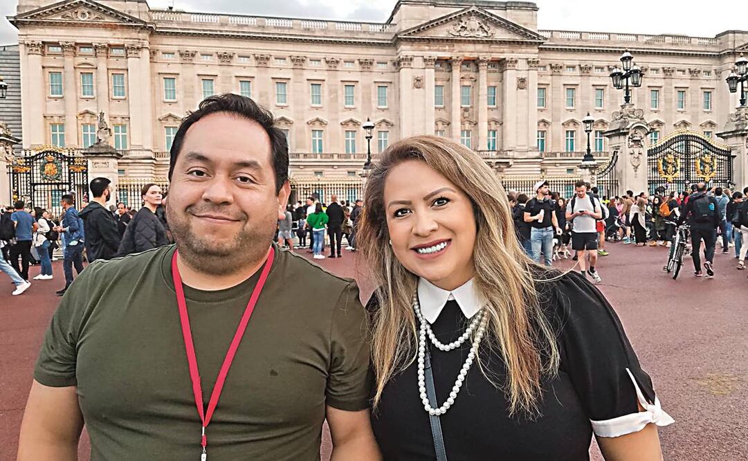 Rogelio Alarcón reside en Londres desde hace 18 años y Sandra Vega Neri lleva 10 años en suelo británico. Foto: Inder Bugarin/EL UNIVERSAL