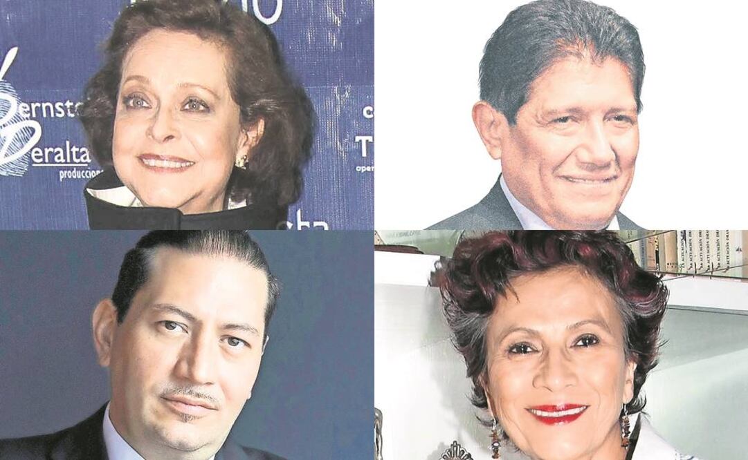 Silvia Mariscal, Juan Osorio, Pablo Guisa, Paty Reyes Espíndola (ARCHIVO. EL UNIVERSAL)