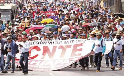 CNTE alista paro nacional de 48 horas; exigen abrogación de la Ley del ISSSTE de 2017