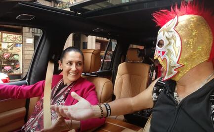 Escorpión Dorado le pone a Sheinbaum versión alterna de "Ya Supérame" de Grupo Firme 