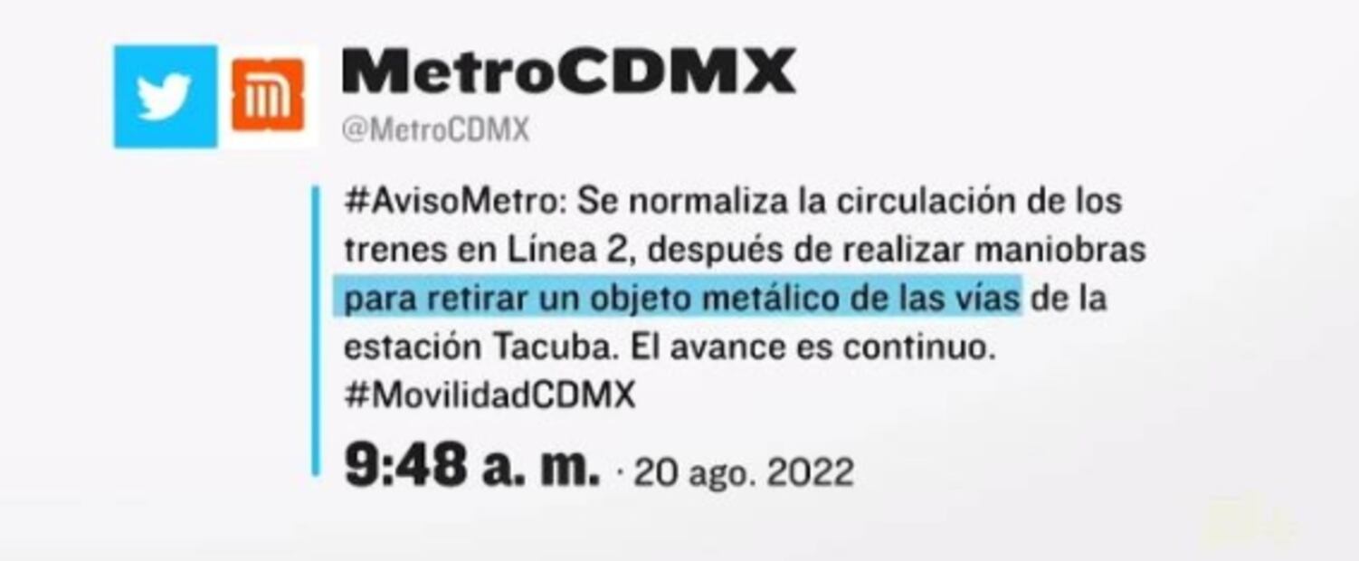Jefe de estación arrollado por tren en Tacuba, bajó a quitar un objeto de las vías, aseguran familiares 