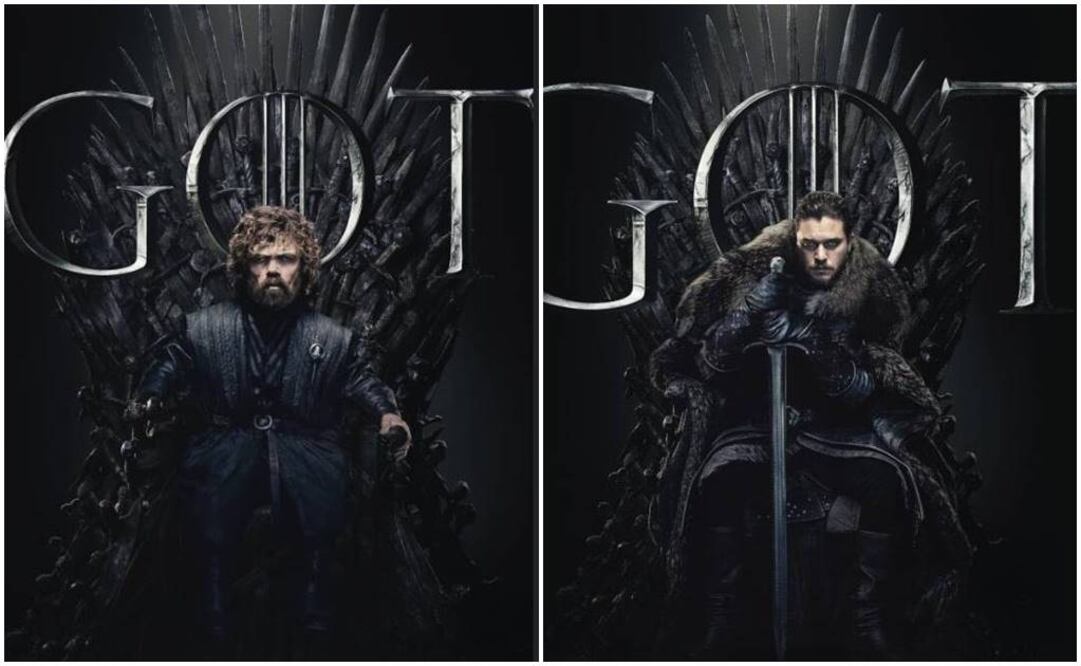 El final de "Game of Thrones" se acerca. Fotos: Twitter 