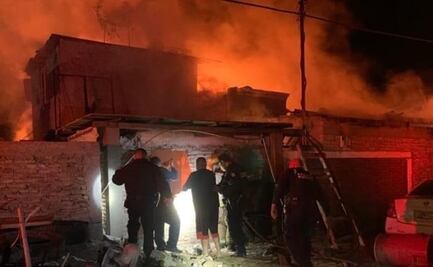 Reportan muerte de cuatro niños y una mujer en incendio de Sonora