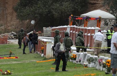 En pleno Día de Muertos, suman 2 fallecidos por balacera en panteón de Naucalpan