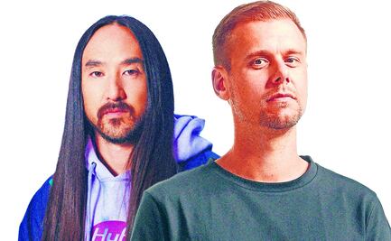 Armin van Buuren une talento con Steve Aoki