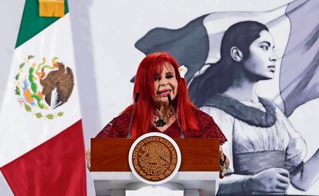 La gobernadora Layda Sansores justificó la censura al periodista como “una decisión histórica que se tomó a favor de las mujeres”. Foto: Especial