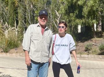 Tallulah Willis comparte nostálgicas imágenes de su padre, Bruce, en momentos más saludables
