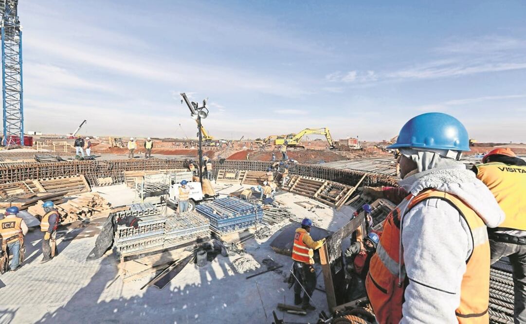 Obras en el Aeropuerto de Texcoco. Foto: Archivo / EL UNIVERSAL 