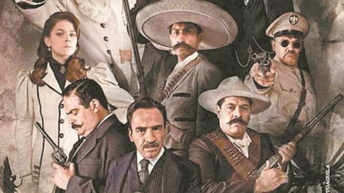 Series de televisión convierten la historia de México en todo un show