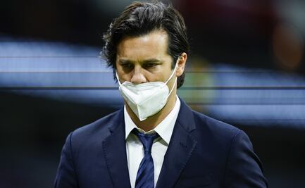 Santiago Solari regresó a los jugadores del América para ver la premiación del Monterrey