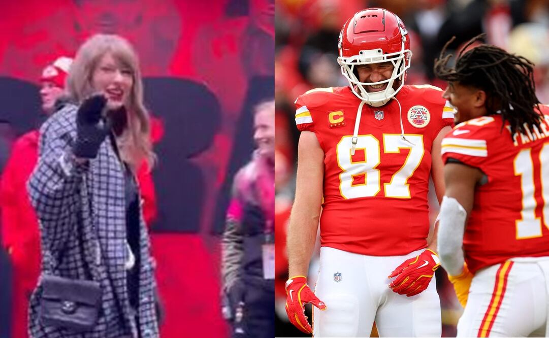 Taylor Swift en su llegada al Arrowhead Stadium para ver la ronda Divisional de la NFL - Fotos: Especial/AFP