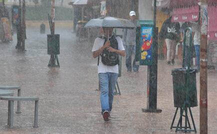 Amanece el DF con lluvia generalizada
