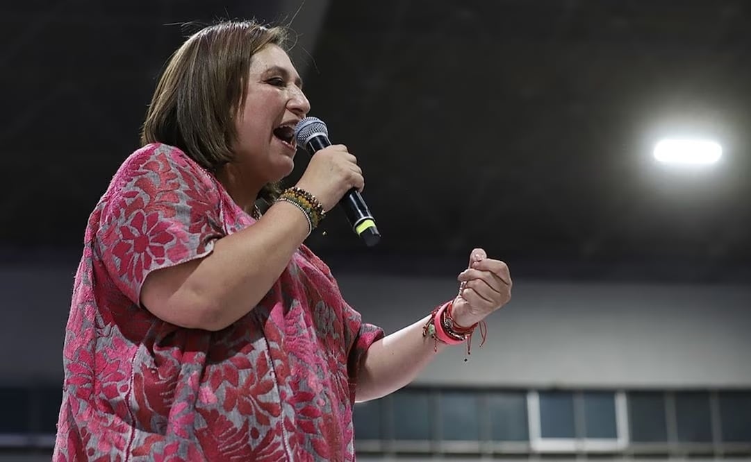 La virtual candidata del Frente Amplio por México, Xóchitl Gálvez, se reunió en privado con gobernadores y dirigentes del PRI. Foto: archivo/EL UNIVERSAL