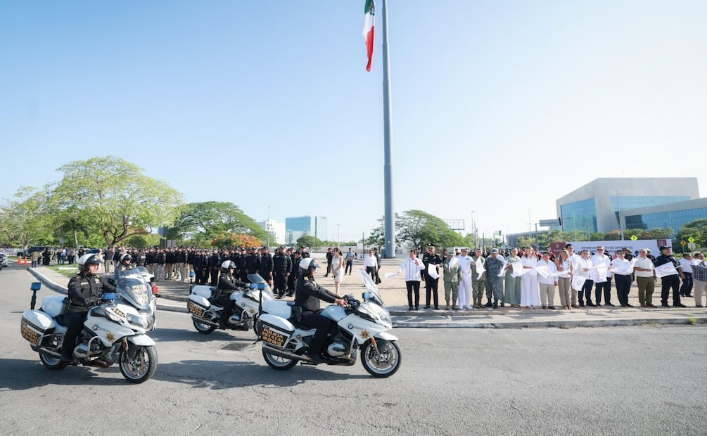 Inicia Operativo Vacacional en Yucatán; más de 4 mil elementos vigilarán zonas turísticas. Foto: Especial