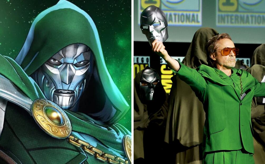 Robert Downey como Doctor Doom. Foto: Redes Sociales