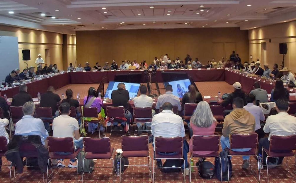 Continuaron en la Secretaría de Gobernación, las conversaciones entre autoridades federales y estatales (08/11/2025). Foto: Especial