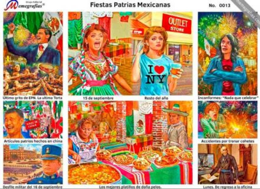 Los memes que dejó el último Grito de Peña Nieto