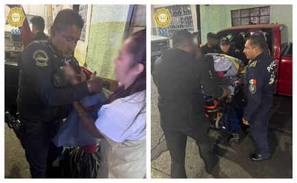 Policías de la CDMX ayudan a una mujer a dar a luz dentro de una camioneta en Gustavo A. Madero