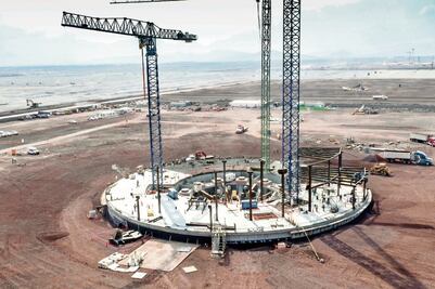 Volatilidad política puede afectar obra del NAIM: SCT