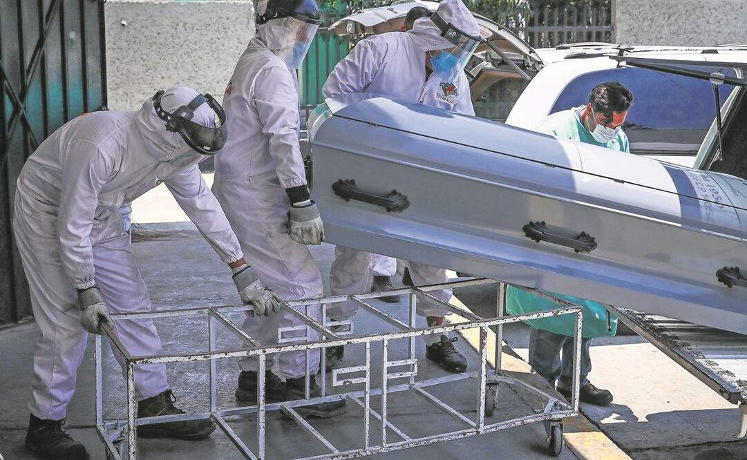 Del 6 de enero al 6 de febrero se registraron en promedio 41 decesos al día por coronavirus. Foto: Archivo/ EL UNIVERSAL 