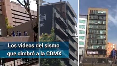 Así se vivió el sismo de 7.5 en la CDMX