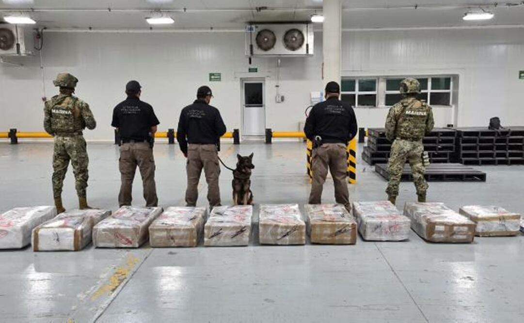 Marina reporta "golpe certero" de 678 kilos de coca en Manzanillo