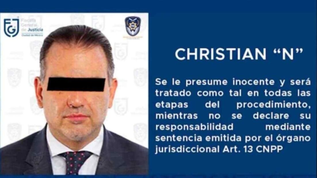 Christian Von Roehrich se encuentra escondido en el país, asegura fiscalía CDMX  