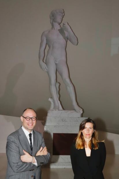 Réplicas del “David” y “La piedad” llegan al Museo Soumaya; talladas en el mismo mármol que Miguel Ángel usó