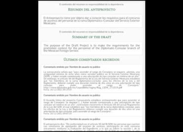 Señalan diplomáticos deficiencias en convocatoria para ascensos