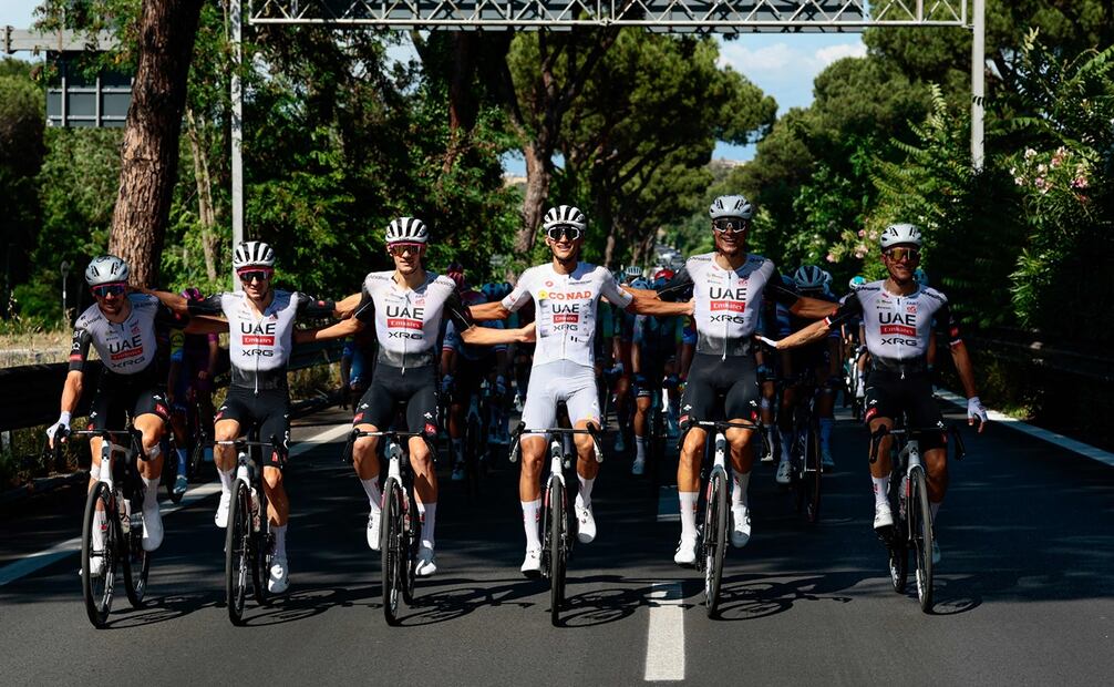 Isaac Del Toro en la Etapa 21 del Giro de Italia - Foto: AFP