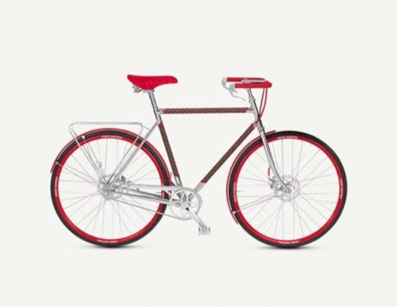 Esta es la bicicleta de lujo de Louis Vuitton