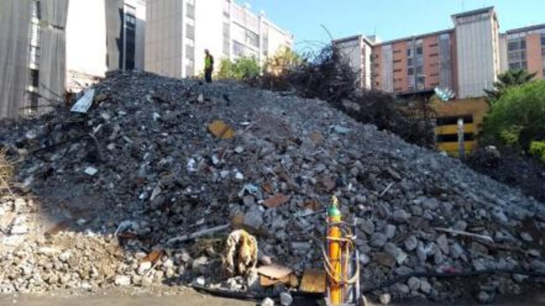 ​Concluye demolición de edificio Osa Mayor en la Doctores
