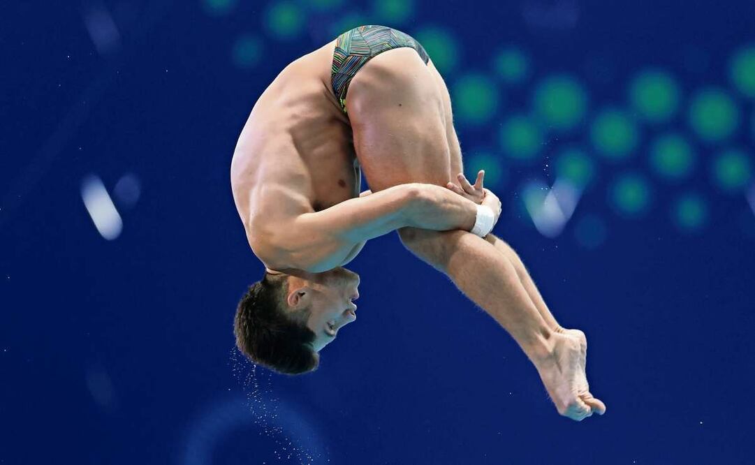 El clavadista regresó de Singapur con un par de podios obtenidos. Foto: Fazry Ismail / EFE