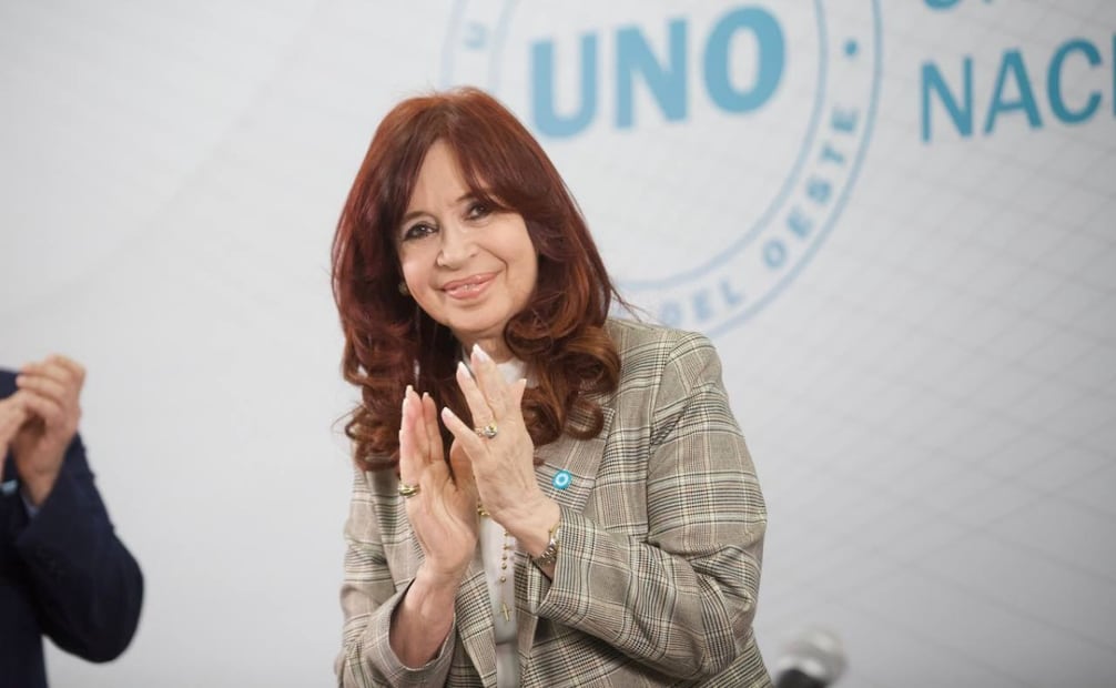 Cristina Fernández de Kirchner competirá por el liderazgo del PJ el próximo 17 de noviembre contra el gobernador de La Rioja, Ricardo Quintela. Foto: X @CFKArgentina