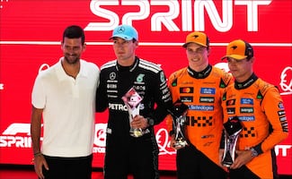 Oscar Piastri gana la carrera sprint del Gran Premio de Qatar; Lando Norris fue tercero y Verstappen, cuarto