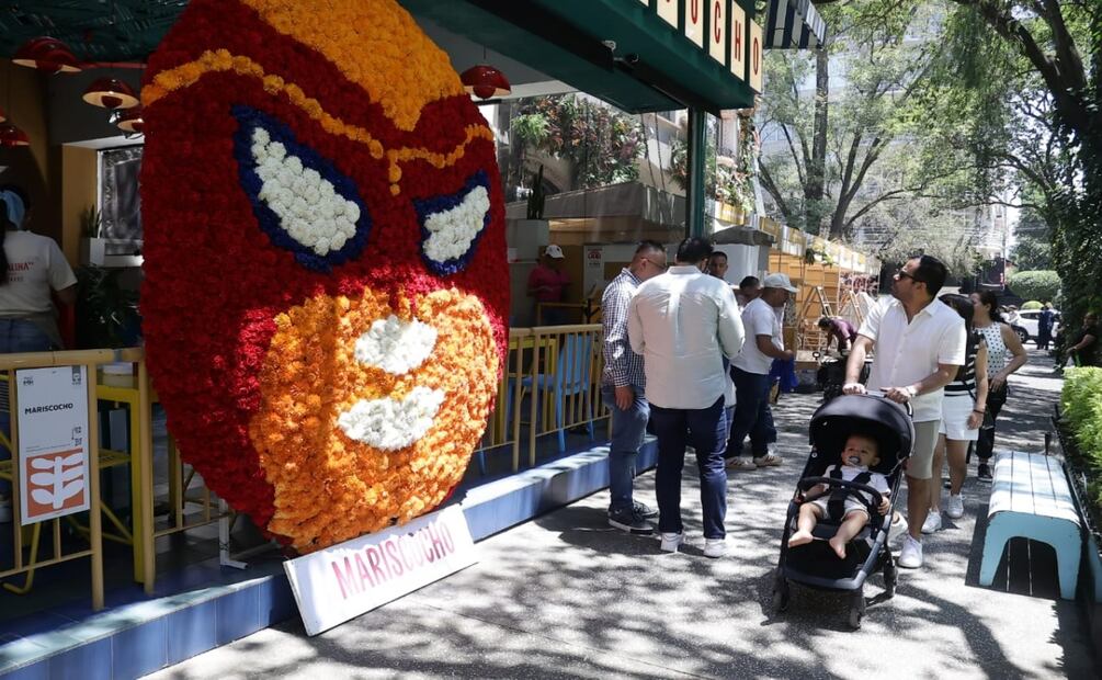 Polanco se llena de color y arte; inicia la sexta edición del Festival de Flores. Foto: Fernanda Rojas