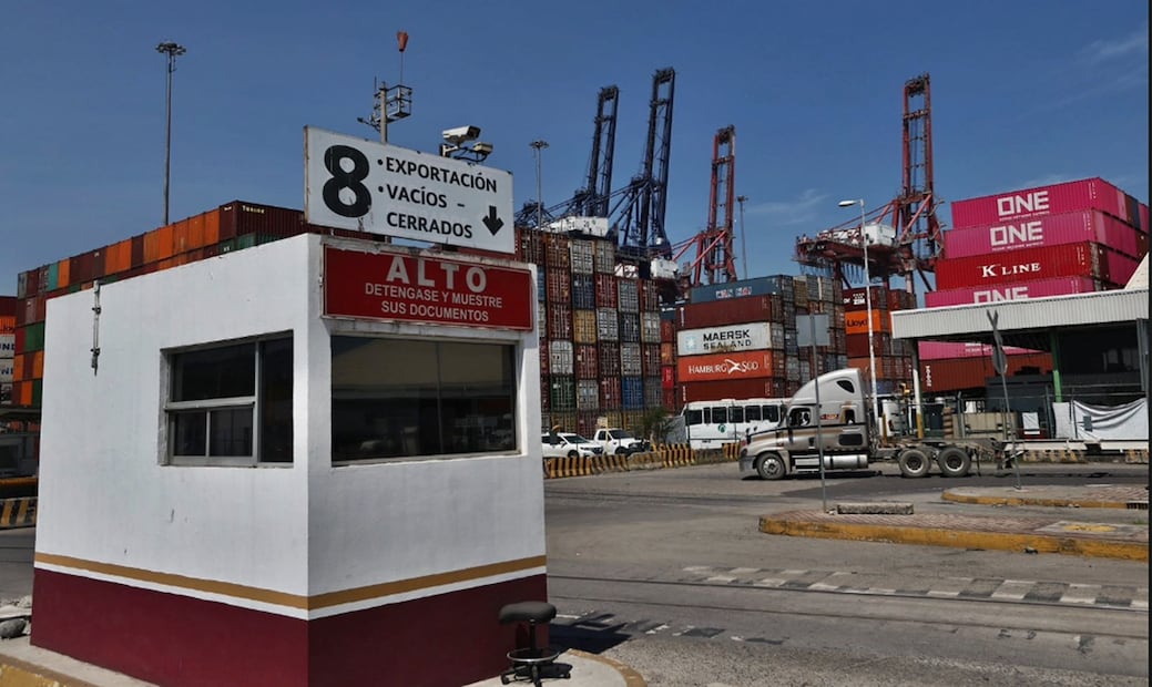 La aduana del puerto de Manzanillo ha reportado el aumento de contenedores con mercancía apócrifa. Foto: Berenice Fregoso/EL UNIVERSAL