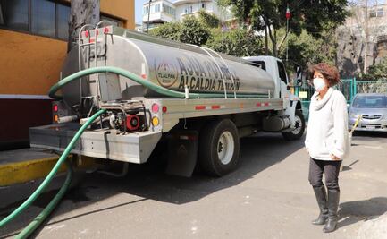 Implementan en Tlalpan plan emergente para atender el desabasto de agua 
