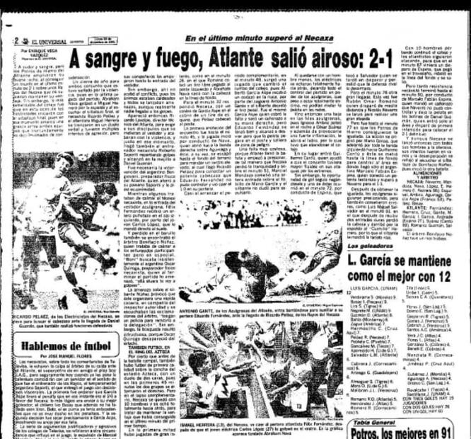 Los 10 mil goles del Estadio Azteca