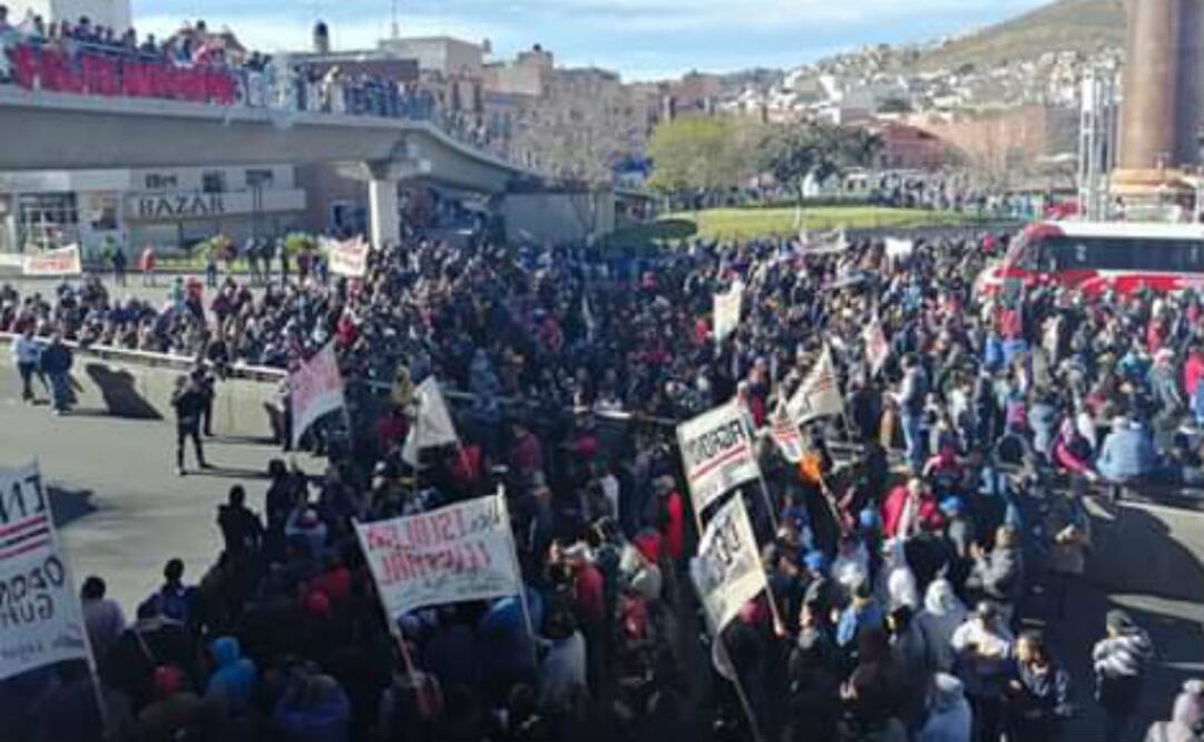 En Zacatecas, a partir de este sábado, se tomará el edificio de Rectoría por un espacio de 12 horas y se dará a conocer un plan de acciones progresivas y enérgicas. Fotos: Cortesía Francisco Elizondo