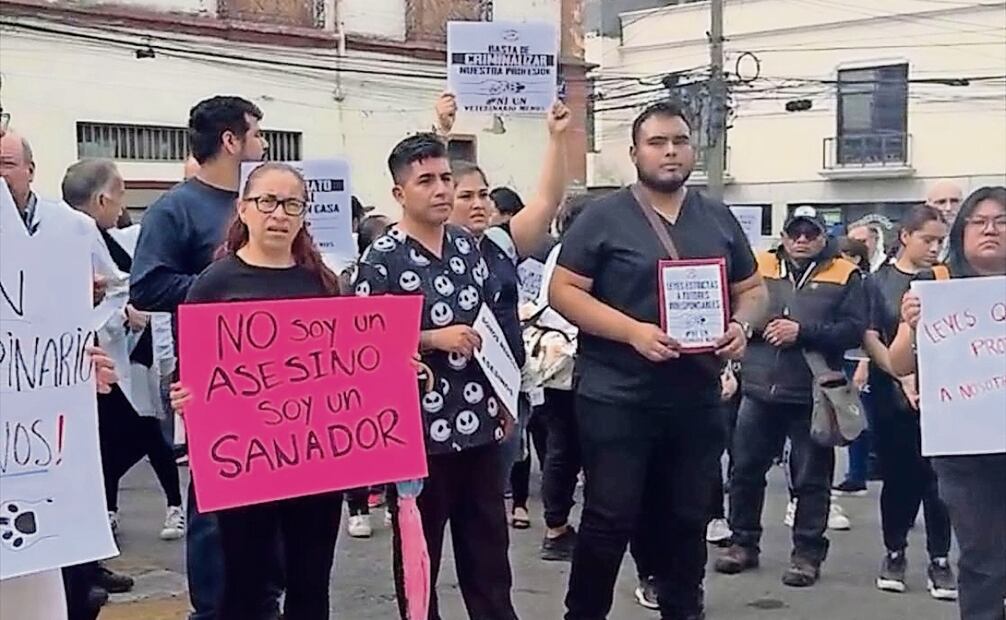 “Hoy son amenazas, mañana otro asesinado más”, fue una de las consignas de quienes se manifestaron en el interior de la República por la muerte de Héctor Hernández. Foto: Dinorath Mota / EL UNIVERSAL