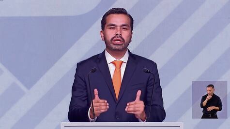 Álvarez Maýnez cuestiona embates sin estrategia de sus dos adversarias