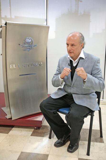 Eduardo Brizio ve complicado el futuro del arbitraje en la Liga MX (ARCHIVO. EL UNIVERSAL)